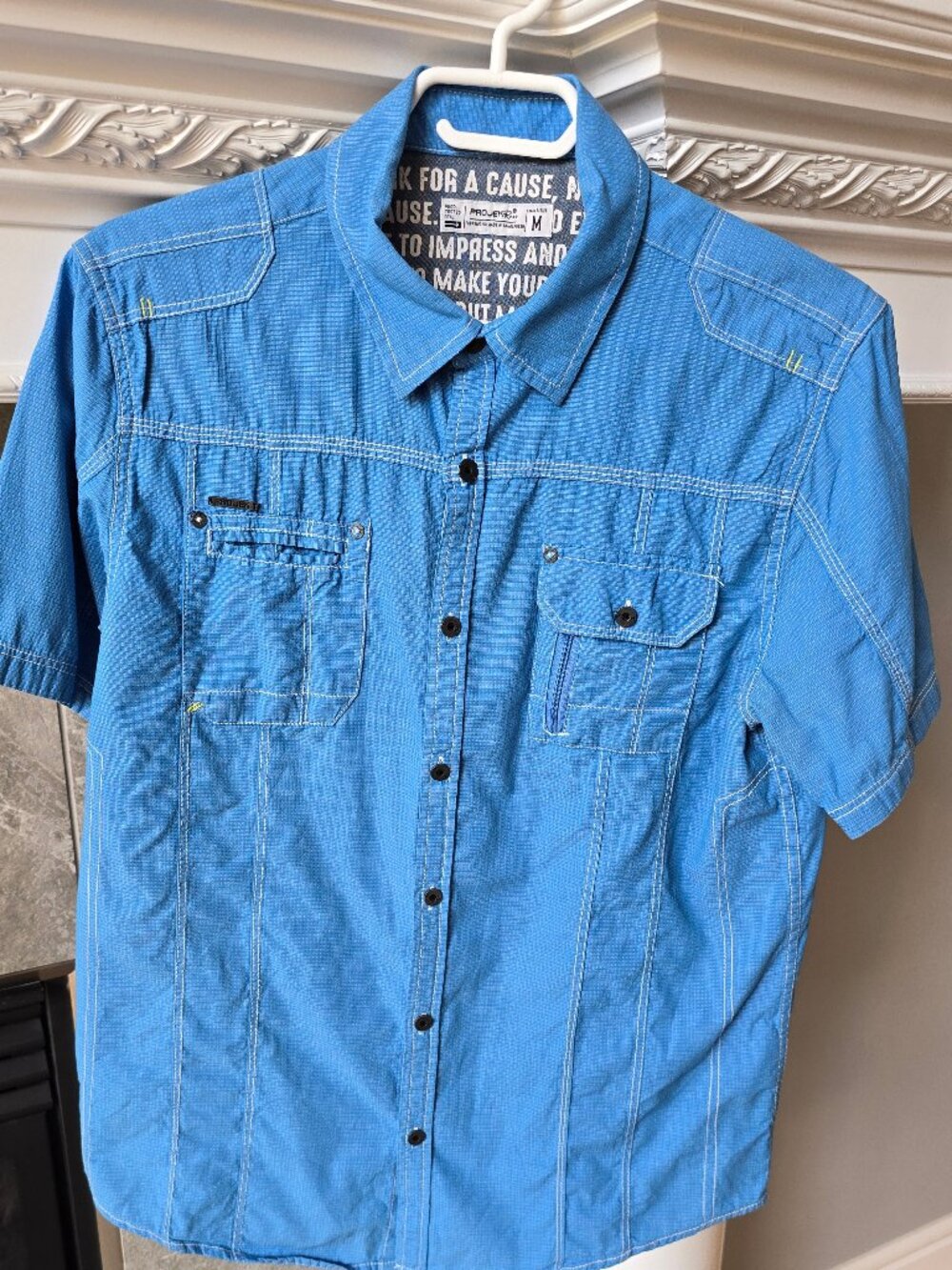 PROJEK RAW 100% cotton men's shirt size medium